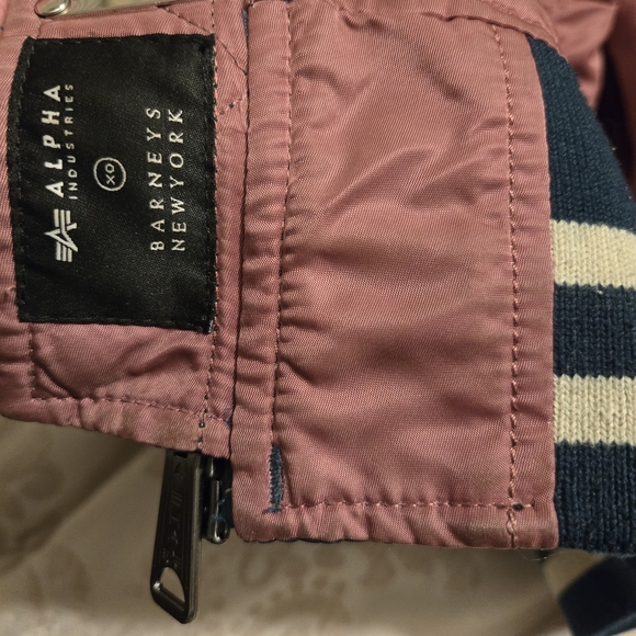 Alpha Industries LTD Edition Reversible Nylon Bomber Jacket Tiger Embroidery - Picture 13 of 15